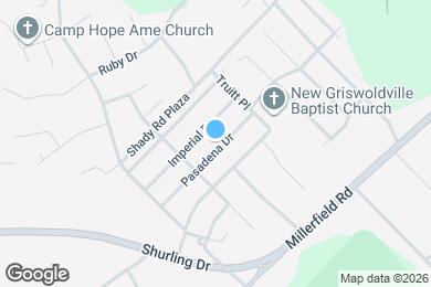 Map image of the property - 3232 Pasadena Dr