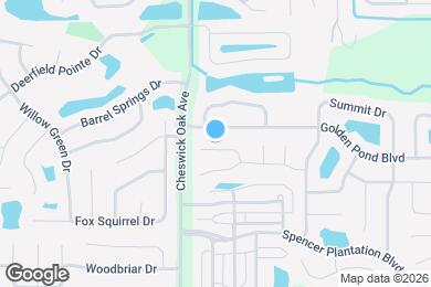 Map image of the property - 3230 Chantilly Ct