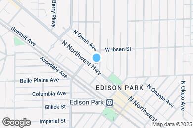 Map image of the property - 6821 N Northwest Hwy