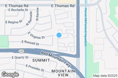 Map image of the property - 6635 E Virginia St