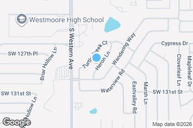 Map image of the property - 12913 Heron Ln