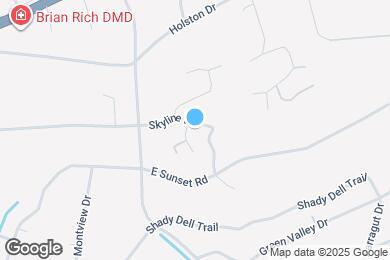 Map image of the property - 5200 Skyline Dr