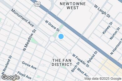 Map image of the property - 1630 Monument Ave
