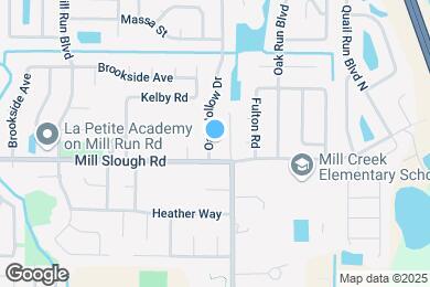 Map image of the property - 2409 Oak Hollow Dr