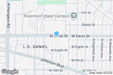 Map image of the property - Dakota at Bishop Arts