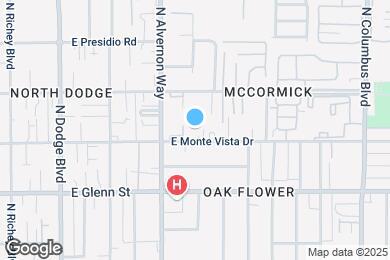 Map image of the property - Monte Vista Apts