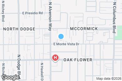 Map image of the property - Monte Vista Commons