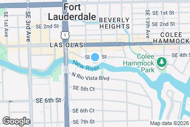 Map image of the property - 818 SE 4th St