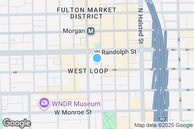 Map image of the property - 932 W Washington Blvd