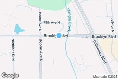 Map image of the property - 8425 Brooklyn Blvd