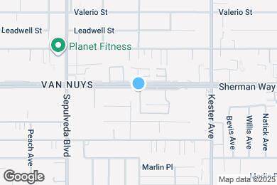 Map image of the property - 15114 Sherman Way