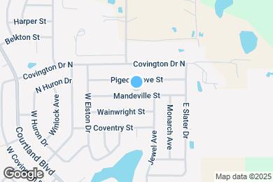 Map image of the property - 3132 Mandeville St