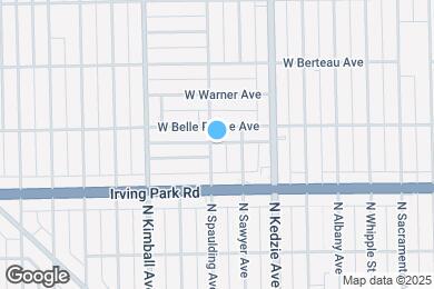 Map image of the property - 4043 N Spaulding Ave