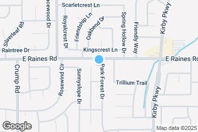 Map image of the property - 4183 Park Forest Dr