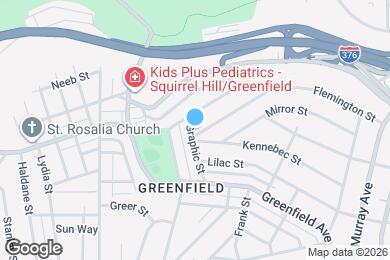 Map image of the property - 805 Flemington St