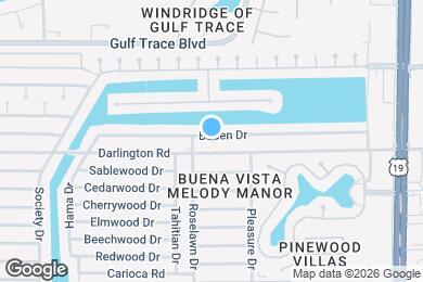 Map image of the property - 4022 Baden Dr