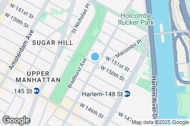 Map image of the property - 305 W 150th St