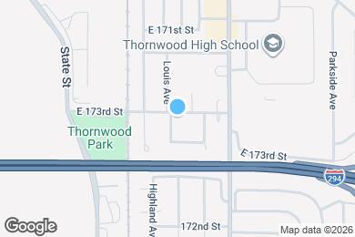 Map image of the property - 17301 Wausau Ct