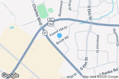 Map image of the property - 2003 Brook Rd