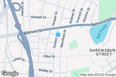 Map image of the property - 117 Eastern Ave