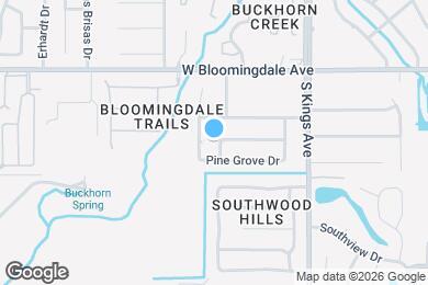 Map image of the property - 1024 Hallwood Loop