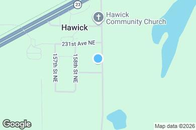 Map image of the property - 22968 160th St NE