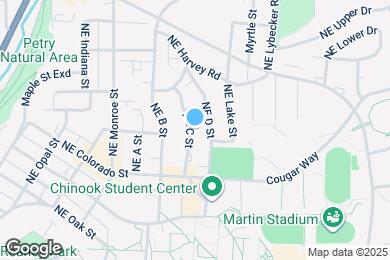 Map image of the property - 910 NE C St