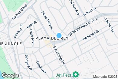Map image of the property - 8341 W Manchester Ave