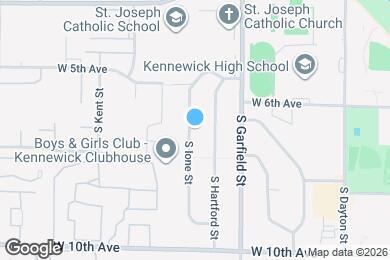Map image of the property - 705 S Ione St