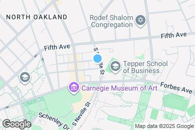 Map image of the property - 308 S Neville St