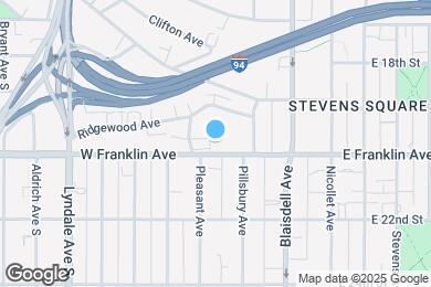 Map image of the property - 232 W Franklin Ave