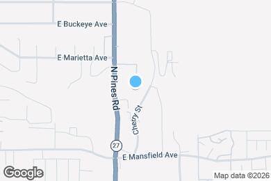 Map image of the property - Cherry Apartments