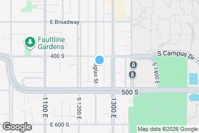 Map image of the property - 417 S Douglas St