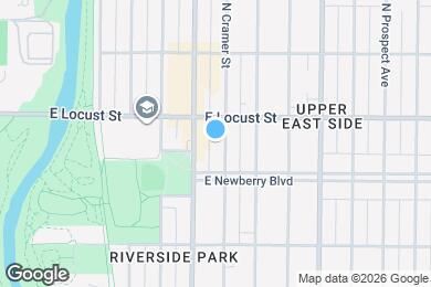 Map image of the property - 2837 N Cramer St