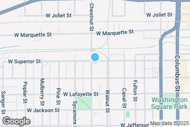Map image of the property - 519 W Superior St