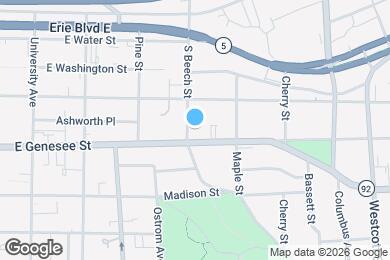 Map image of the property - Commodore Apartments