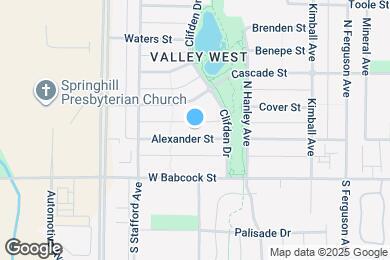 Map image of the property - 4489 Alexander St