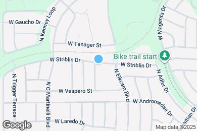 Map image of the property - 11185 N Balboa Terrace