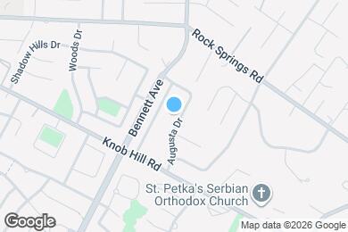 Map image of the property - 586 Augusta Dr