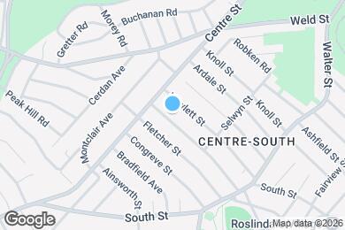 Map image of the property - 103 Farquhar St