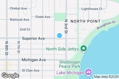 Map image of the property - 323A Superior Ave