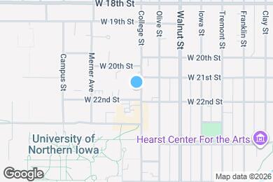 Map image of the property - The Summit on College Hill