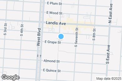 Map image of the property - 121 S 6th St