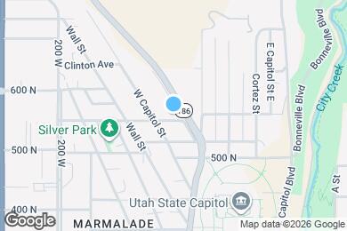 Map image of the property - 26 W Girard Ave