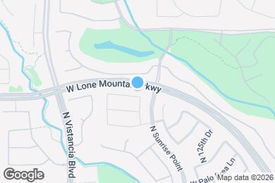 Map image of the property - 12714 W Pasaro Dr