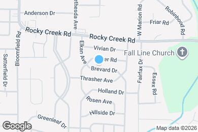Map image of the property - 2457 Brevard Dr