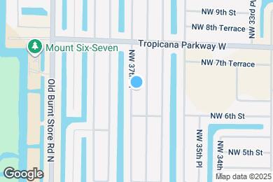 Map image of the property - 621 NW 37th Pl