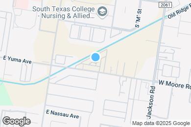 Map image of the property - 901 E Yuma Ave