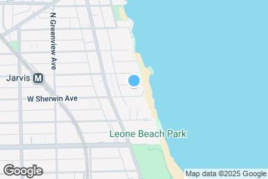 Map image of the property - 1214 W Sherwin Ave