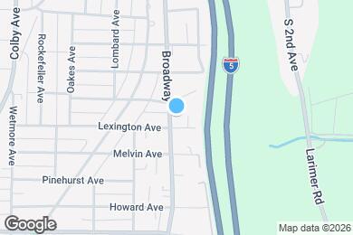 Map image of the property - 6321 Broadway